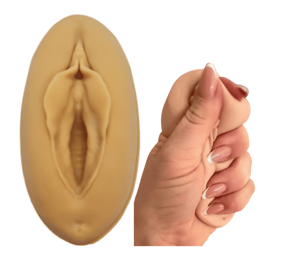 Vulva Astarte em Silicone Bege - MCMR